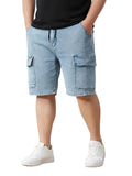 Men's Drawstring Cargo Shorts