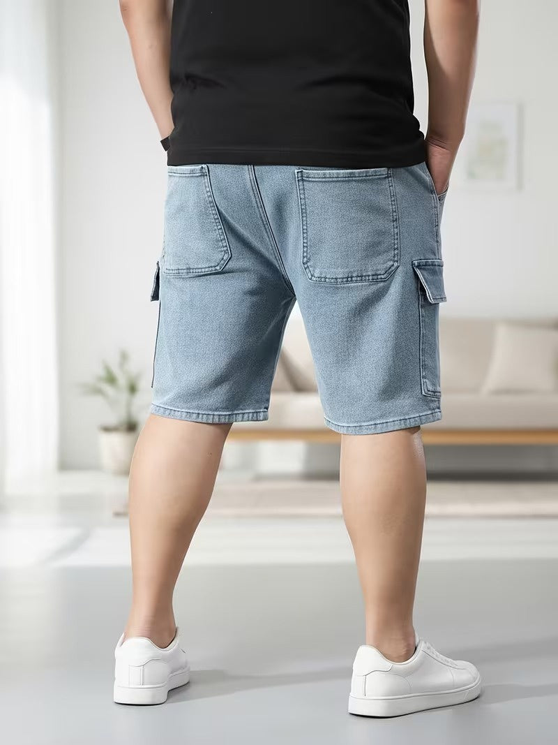 Men's Drawstring Cargo Shorts