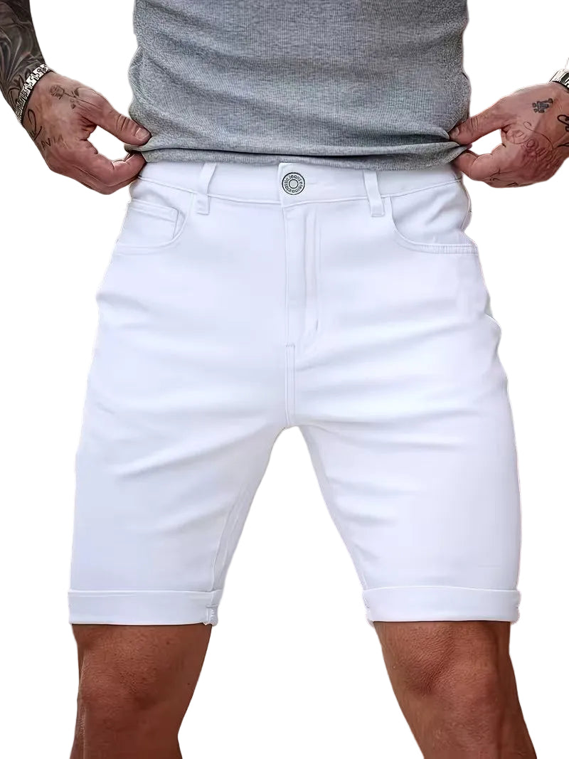 Men's Shorts with Rolled Hems