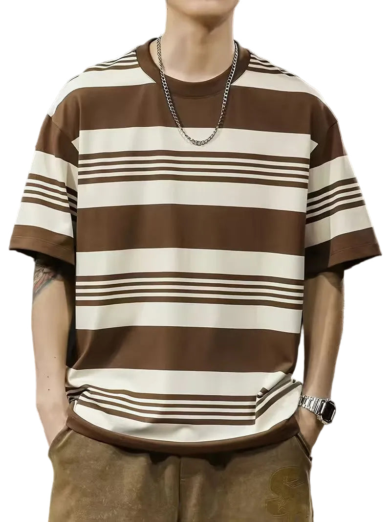 Men's Striped Short-Sleeve T-Shirt