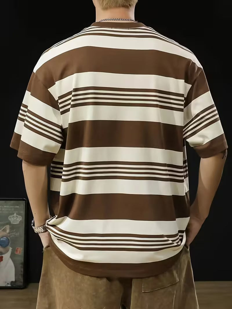 Men's Striped Short-Sleeve T-Shirt
