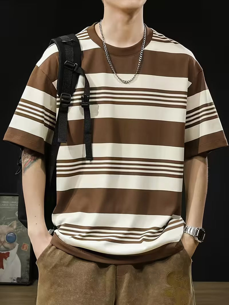 Men's Striped Short-Sleeve T-Shirt