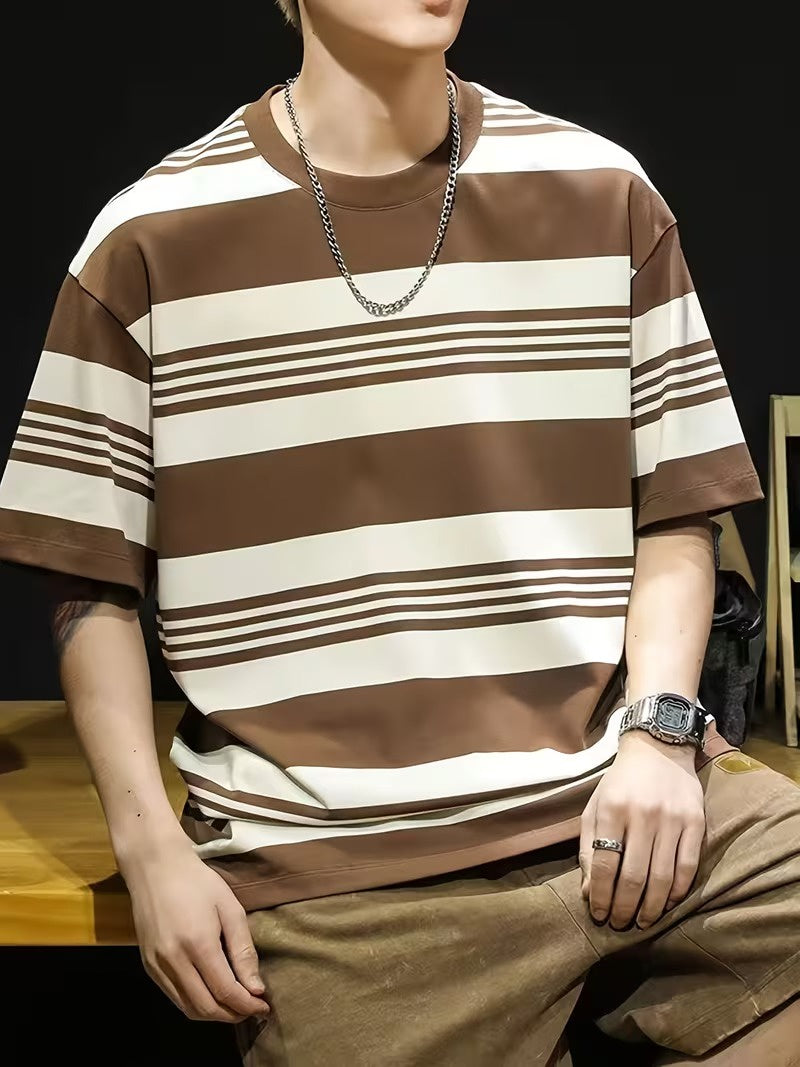 Men's Striped Short-Sleeve T-Shirt