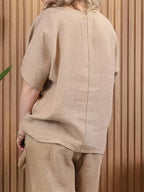 Women's Two-Piece Set with Side Tie